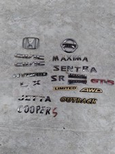Lot Of Import Emblems Honda Nissan Subaru Cooper Jetta Condition Varies Oem