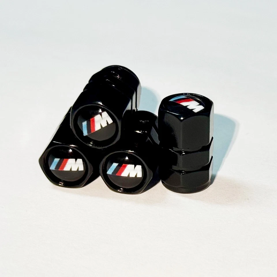 4x Tapas de vástago de válvula de aire para neumático de coche BMW 36110421543 Foto 3 de 4