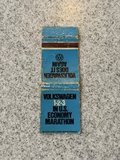 Volkswagen Vintage Matchbook Cover 131