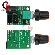 DC 12V 5A Dual-Channel 4-Wire Fan Controller PWM Fan Speed Control Fan Governor