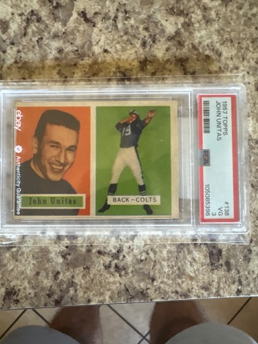 1957 Topps - Johnny Unitas #138 (RC)