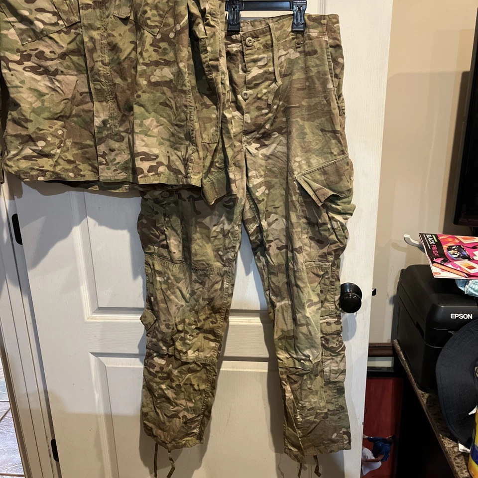 MED REG OCP Multicam Combat Uniform Top Pants MED REG Top Ripstop - Image 2 of 4