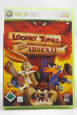 Looney Tunes: ACME Arsenal (Microsoft Xbox 360) Spiel in OVP - GUT