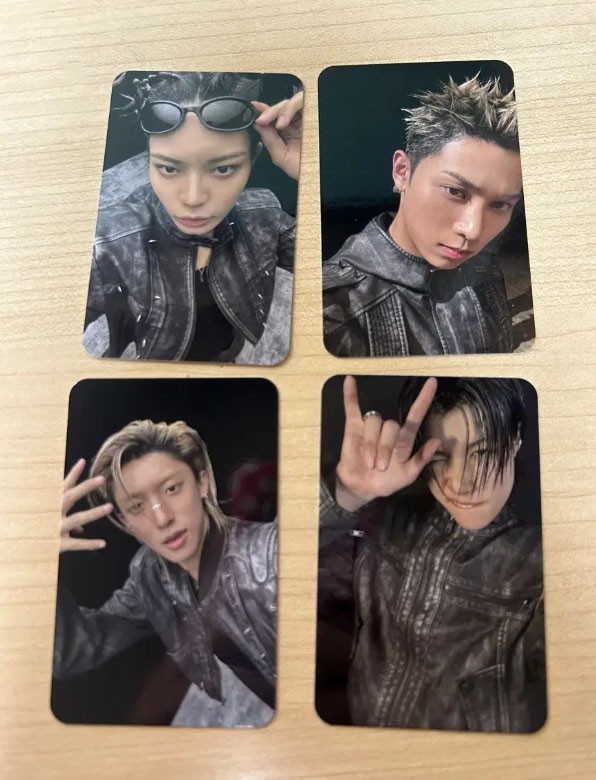 LNGSHOT PHOTO Card Broadcast Pre-recording Lucky draw PC POCA 4P 1