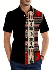 Vibrant African-Inspired Design - 3D Hawaiian Shirt - Adults  Youth