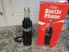 Vtg1983 Coca-Cola Bottle Landline Phone Coke Telephone Original Box - Tested