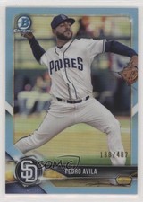 2018 Bowman Draft Chrome Sky Blue Refractor 188/402 Pedro Avila #BDC-13 1q5