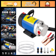 12V 100W Oil Extractor Pump - Electric Fluid Transfer for Oil Change, Fast Self-
