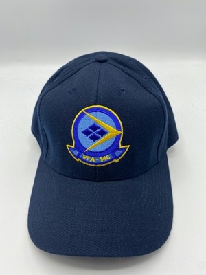 The Corps Electronic Attack Squadron VFA 140 Logo Blue Baseball Cap Hat One Size
