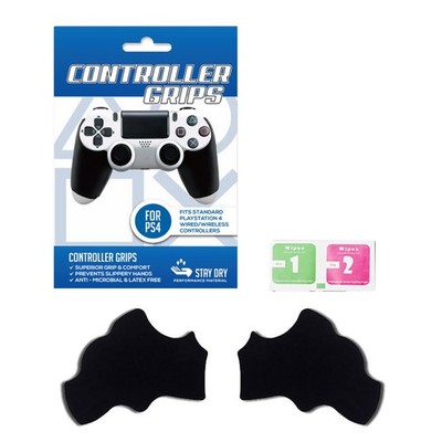 Silicone Rubber Game Handle Anti-Slip Sticker Cover For PS4 Controller Grip