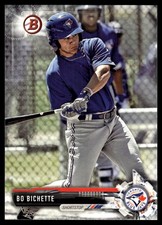 Bo Bichette 2017 Bowman Draft #BD-38 Toronto Blue Jays FREE SHIP AutographDen