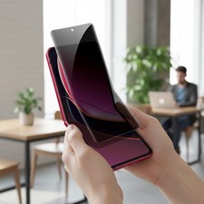 Anti-Spy Privacy Screen Protector for Moto Razr Plus 2024 - Matte Anti-Glare.