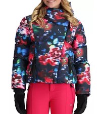 Obermeyer Girls' Isla Ski Jacket Size Large NEW 229 In Bloominescence