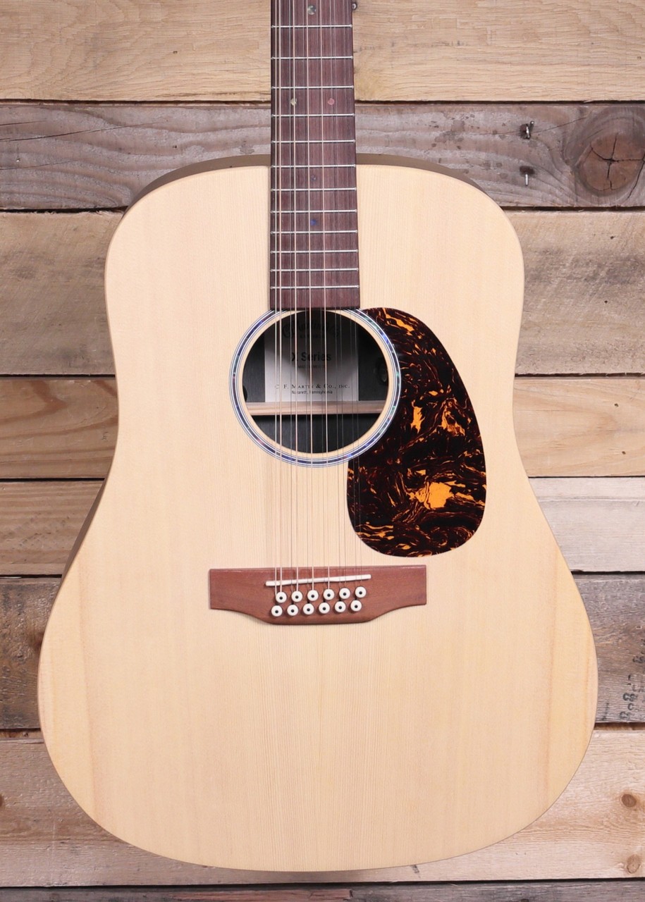 Martin D-X2E Brazilian 12-String AcousticElectric Guitar w Case 123790₽