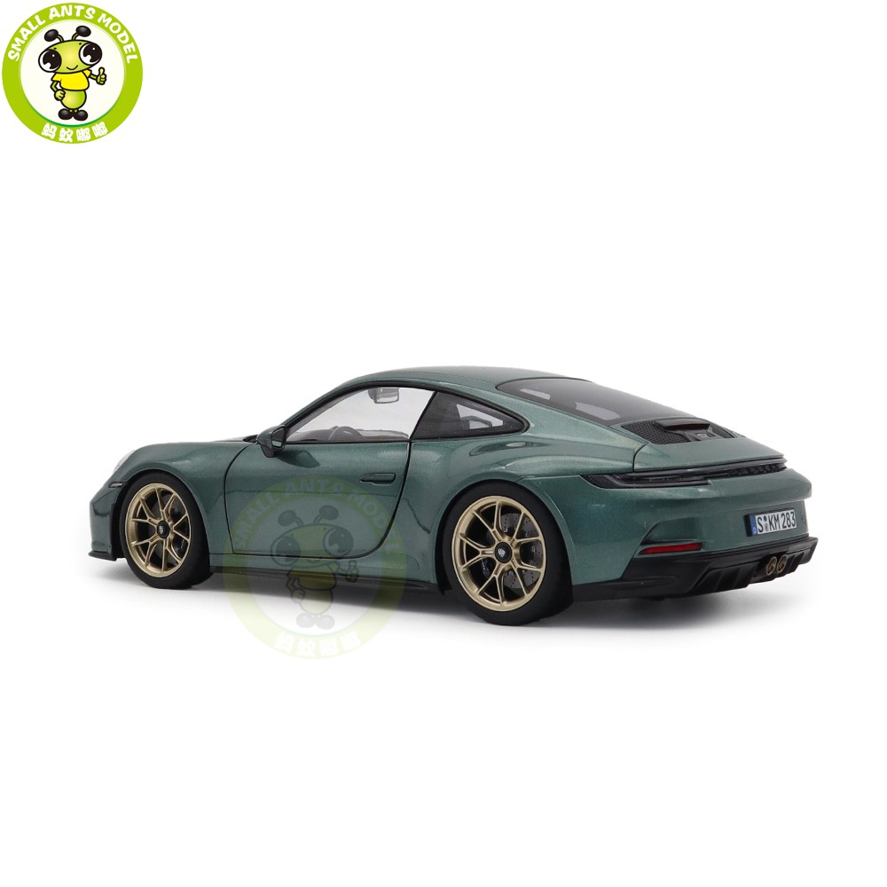 1/18 Porsche 911 GT3 Touring 2021 Norev 187382 Green Diecast Model