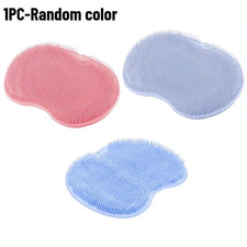1/2PCS Massage Brush Wash Foot Mat Exfoliating Brush Shower Foot Back Scrubber S