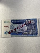 1992 Zaire 200,000 Zaires Banknote P# 42s Specimen