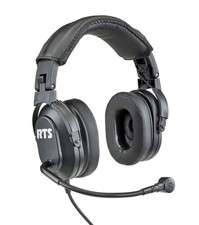 RTS TELEX HR-2 / A4F XLR / Headphones With Boom Mic - DJ/Production - NEW