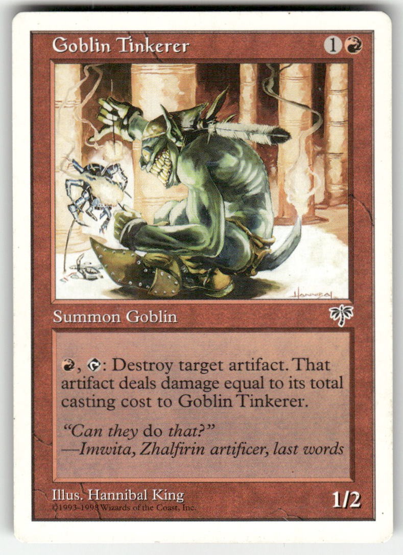 Goblin Tinkerer 32 C Anthologies NM Magic: The Gathering