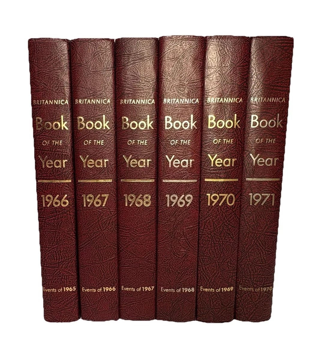 語学・辞書・学習参考書 Britannica Book of the Year 1967-1971 Britannica Book Of The Year In Antiquarian & Collectible Books for