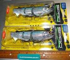Lot Of 2 Two Spro Swimbait 60 Floaters 6 Ssb60z1fbh Blue Back Herring New Lot Of 2 Two Spro Swimbait 60 Floaters 6 Ssb60z1fbh Blue Back Herring New