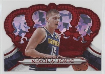 2018-19 Panini Crown Royale Red Crystal 4/49 Nikola Jokic #198 0gq0