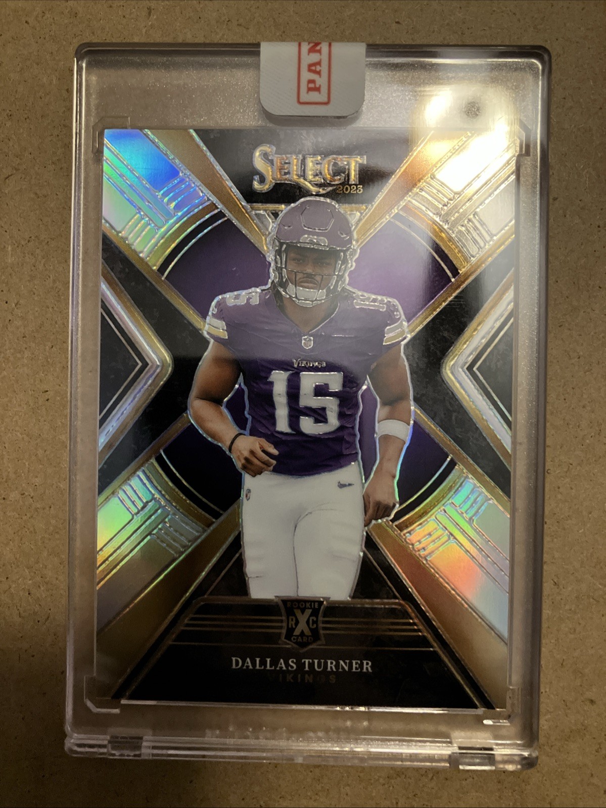 DALLAS TURNER 2024 XRC PRIZM | 2023 Panini Select |#520 (RC) | VIKINGS