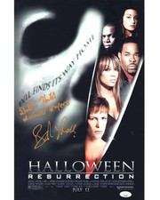 Brad Loree & Donald John Hewitt signed 11x17 Poster Michael JSA Authentication