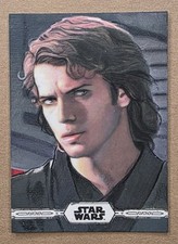 Topps Star Wars Chrome Legacy Sketch Card ANAKIN SKYWALKER Carlos Cabaleiro 1/1
