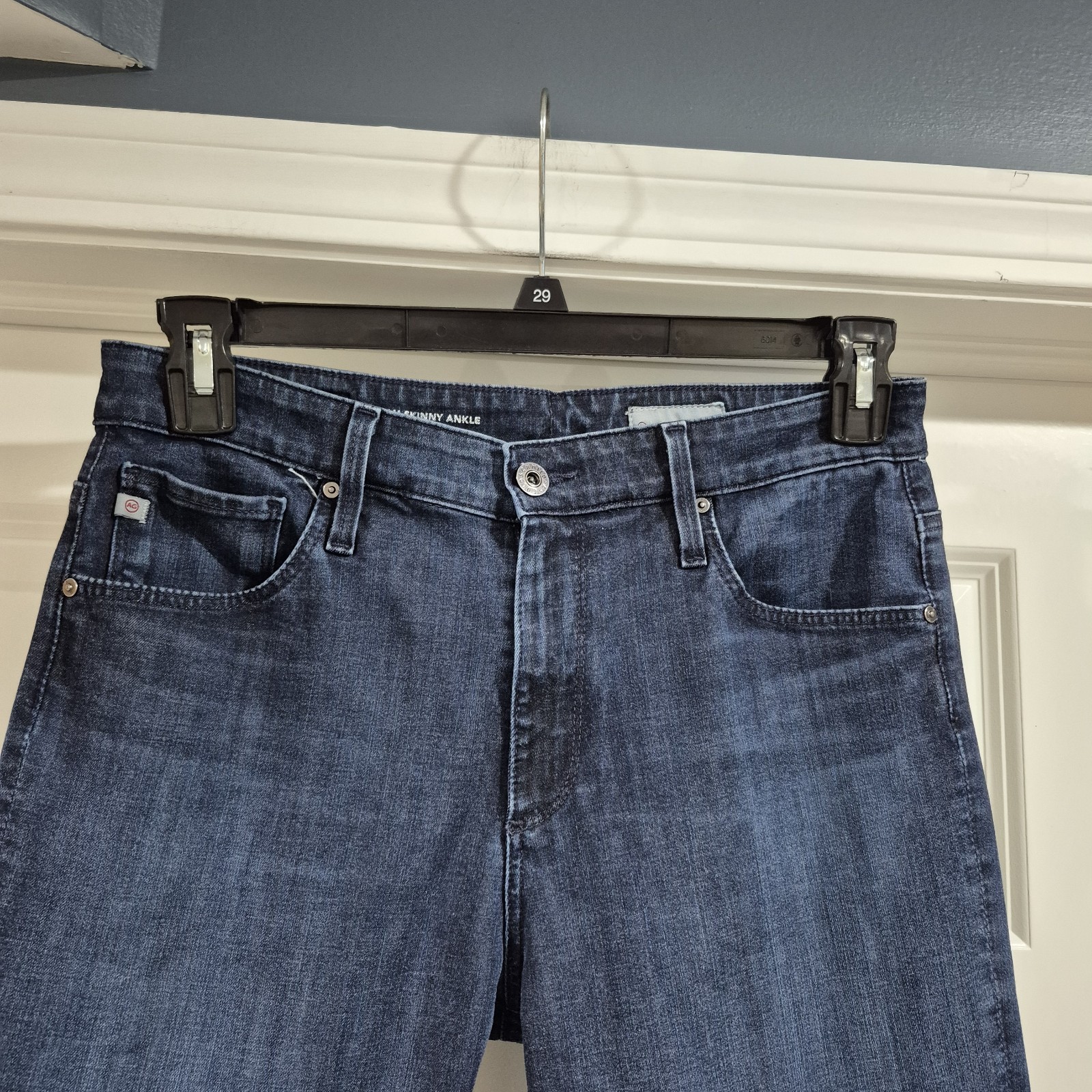 AG Adriano Goldschmied Jeans Womens 29 Farrah High Rise Skinny Ankle Contour360 