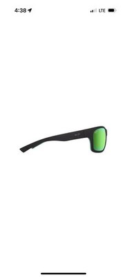 Maui Jim 'ANO NUI || Matte Black/Green || MJ0681S-003