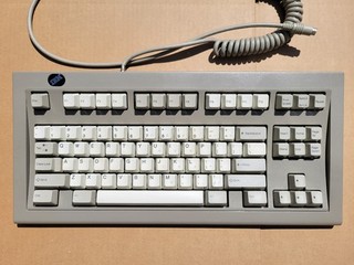 IBM Model M Industrial Space Saving Keyboard 41G3600 buckling springs 1995