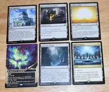 MTG 8x Rare Lands Isolated Watchtower, Guildmages Forum, Arch of Orazca +
