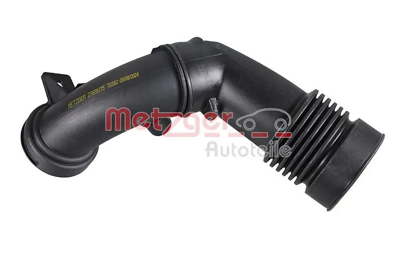 Air intake duct pipe PA 66 GF 30 2389075 METZGER for PEUGEOT OPEL CITROËN DS