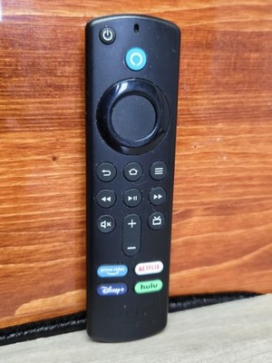 Amazon Fire TV Alexa Voice Remote (3rd Gen) w /Netflix Hulu Disney+ Prime 