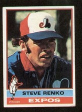 Steve Renko #264 signed autograph auto 1976 Topps Baseball Trading Card