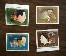 US Scott 1484-1487 8 Cent Stamps Sets of 4 MNH