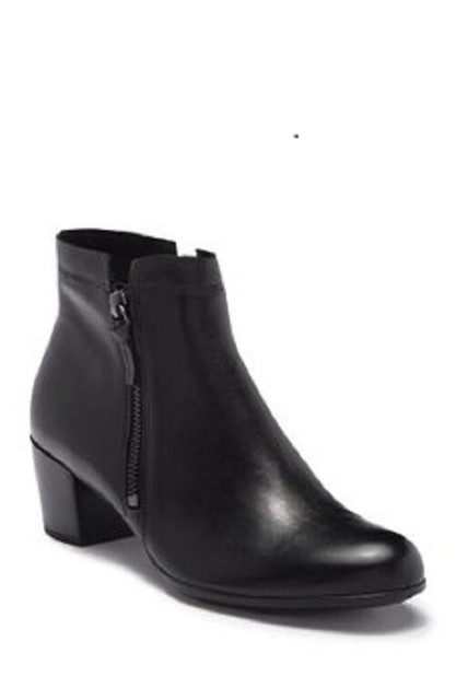 ecco patent leather boots