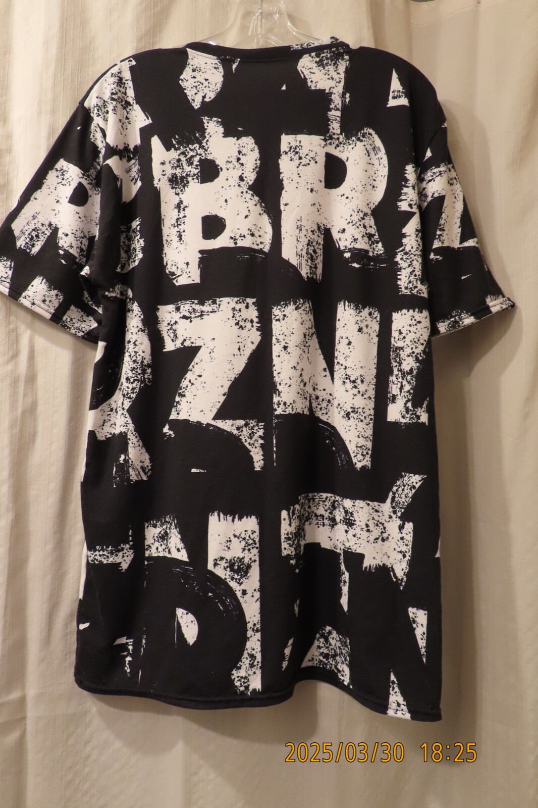 Men's T- Shirt and is excellent for the Summer. Very comfortable and soft. 