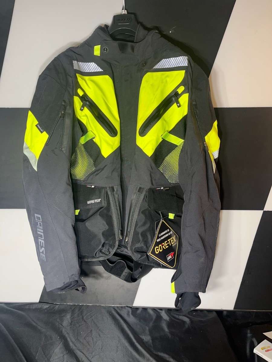 Dianese Gran Turismo Gore-Tex Jacket Black & Yellow NEW | eBay