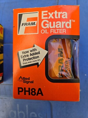 New in box FRAM EXTRA GUARD PH8A Engine Oil Filter | eBay