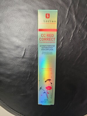 Erborian CC Red Correct Centella Asiatica Korean Skin Therapy 45ml - 1.5oz