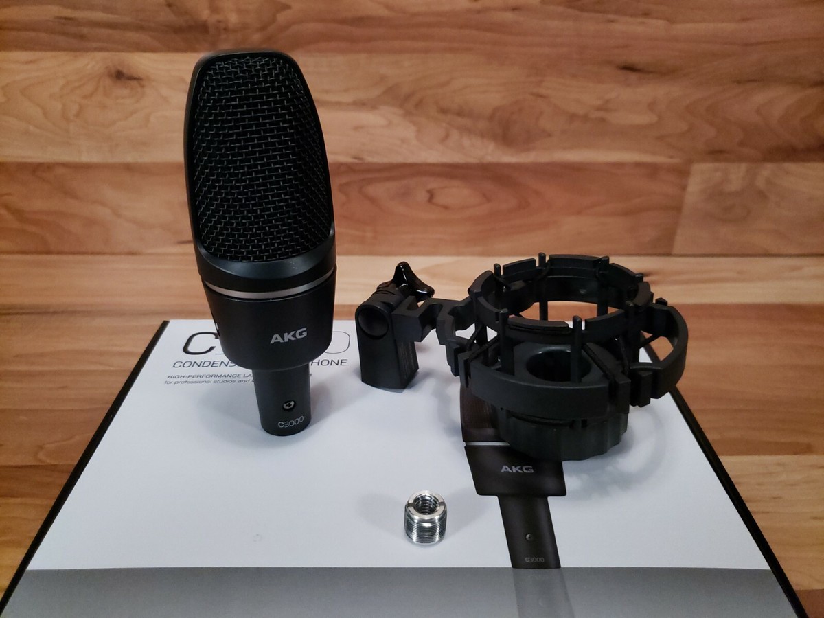 AKG C3000 High-Performance Large-Diaphragm Condenser Microphone | eBay