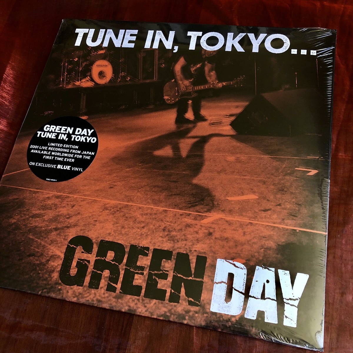 GREEN DAY TUNE IN,TOKYO VINILE LP COLORATO BLUE RECORD STORE DAY