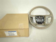 New Oem Genuine Tan Leather Steering Wheel 2006-2009 Lincoln Mkz 8h6z-3600-ga