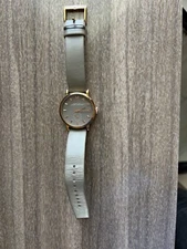 Marc by Marc Jacobs Ladies Wristwatch Rose Gold Leather Strap Quartz MBM1266