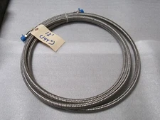 NO NAME 304 S/S STAINLESS STEEL BRAIDED HOSE 3/8"MNPT 144"L ( 12' )