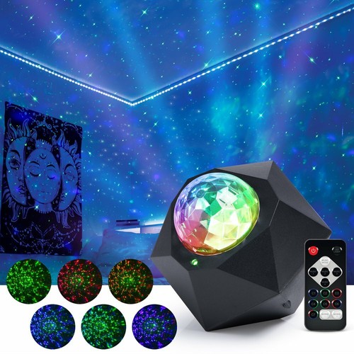 Merkury Innovations Galaxy Light LED + Laser Night Sky Projector (MI