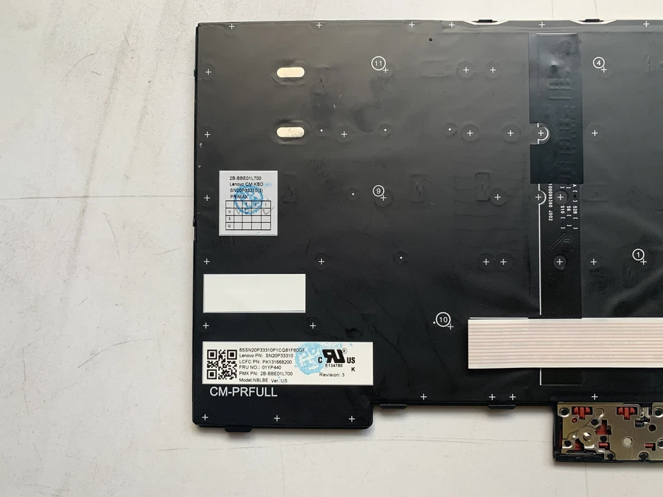 For Lenovo Thinkpad E480 E485 E490 L480 L490 T480S T490 T495 L390 US keyboard - Image 4 of 4