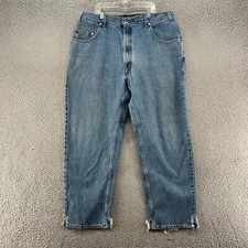 Vintage Levis Silver Tab Jeans Mens 36x30 Blue Baggy Stonewash Straight Relaxed